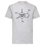 YouDesign T-Shirt S / Grau Men T-Shirt "Caffeine Addict" 5 Farben