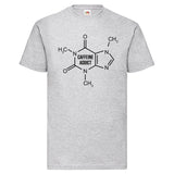 YouDesign T-Shirt S / Grau Men T-Shirt "Caffeine Addict" 5 Farben