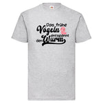 YouDesign T-Shirt S / Grau Men T-Shirt "entspannter Wurm" 4 Farben