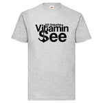 YouDesign T-Shirt S / Grau Men T-Shirt "Vitamin See" 4 Farben
