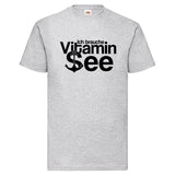 YouDesign T-Shirt S / Grau Men T-Shirt "Vitamin See" 4 Farben