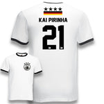 YouDesign T-Shirt S / Kai Pirinha Party Shirt "Deutschland Trikot Part 2" 12 Namen oder eigener Name