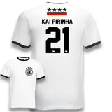 YouDesign T-Shirt S / Kai Pirinha Party Shirt "Deutschland Trikot Part 2" 12 Namen oder eigener Name