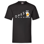 YouDesign T-Shirt S Men T-Shirt "Beer Jump"