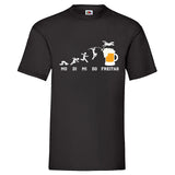 YouDesign T-Shirt S Men T-Shirt "Beer Jump"