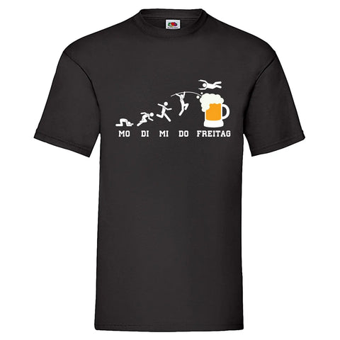 YouDesign T-Shirt S Men T-Shirt "Beer Jump"