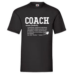 YouDesign T-Shirt S Men T-Shirt "Coach Definition"