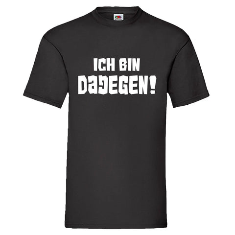 YouDesign T-Shirt S Men T-Shirt "Dagegen"