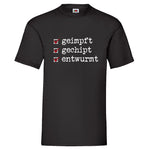 YouDesign T-Shirt S Men T-Shirt "geimpft"