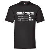 YouDesign T-Shirt S Men T-Shirt "Grill Timer"