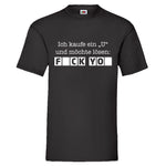 YouDesign T-Shirt S Men T-Shirt "Kaufe ein U"