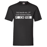 YouDesign T-Shirt S Men T-Shirt "Kaufe ein U"