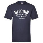 YouDesign T-Shirt S / Navy Men T-Shirt "Bitcoin" 4 Farben