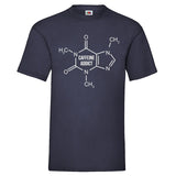 YouDesign T-Shirt S / Navy Men T-Shirt "Caffeine Addict" 5 Farben