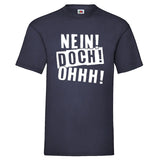 YouDesign T-Shirt S / Navy Men T-Shirt "Nein, Doch, Ohhh" 5 Farben