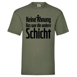 YouDesign T-Shirt S / Olive Men T-Shirt "Keine Ahnung" 5 Farben