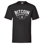 YouDesign T-Shirt S / Schwarz Men T-Shirt "Bitcoin" 4 Farben