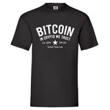 YouDesign T-Shirt S / Schwarz Men T-Shirt "Bitcoin" 4 Farben