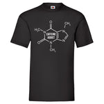 YouDesign T-Shirt S / Schwarz Men T-Shirt "Caffeine Addict" 5 Farben