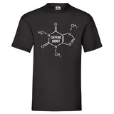 YouDesign T-Shirt S / Schwarz Men T-Shirt "Caffeine Addict" 5 Farben