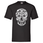 YouDesign T-Shirt S / Schwarz Men T-Shirt "DJ Skull" 4 Farben