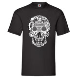 YouDesign T-Shirt S / Schwarz Men T-Shirt "DJ Skull" 4 Farben