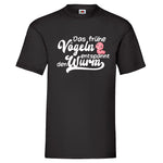 YouDesign T-Shirt S / Schwarz Men T-Shirt "entspannter Wurm" 4 Farben