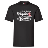 YouDesign T-Shirt S / Schwarz Men T-Shirt "entspannter Wurm" 4 Farben