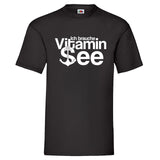 YouDesign T-Shirt S / Schwarz Men T-Shirt "Vitamin See" 4 Farben