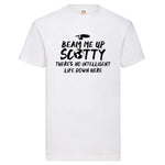 YouDesign T-Shirt S / Weiß Men T-Shirt "Beam me up Scotty" 4 Farben