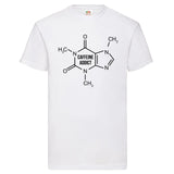 YouDesign T-Shirt S / Weiß Men T-Shirt "Caffeine Addict" 5 Farben