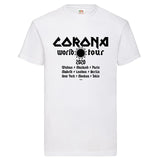 YouDesign T-Shirt S / Weiß Men T-Shirt "Corona World Tour" 4 Farben