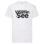 YouDesign T-Shirt S / Weiß Men T-Shirt "Vitamin See" 4 Farben