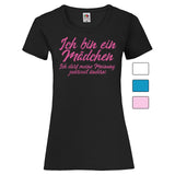 YouDesign T-Shirt Woman T-Shirt "Mädchen" 4 Farben
