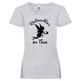 YouDesign T-Shirt XS / Heather Grey Woman T-Shirt "DrinkerBell" 4 Farben