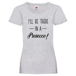 YouDesign T-Shirt XS / Heather Grey Woman T-Shirt "Prosecco" 3 Farben