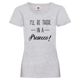 YouDesign T-Shirt XS / Heather Grey Woman T-Shirt "Prosecco" 3 Farben