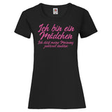 YouDesign T-Shirt XS / Schwarz Woman T-Shirt "Mädchen" 4 Farben