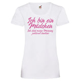YouDesign T-Shirt XS / Weiß Woman T-Shirt "Mädchen" 4 Farben