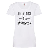 YouDesign T-Shirt XS / Weiß Woman T-Shirt "Prosecco" 3 Farben