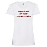 YouDesign T-Shirt XS / Weiß Woman T-Shirt "Schokolade" 2 Farben