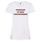 YouDesign T-Shirt XS / Weiß Woman T-Shirt "Schokolade" 2 Farben