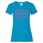 YouDesign T-Shirt XXL / Azure Woman T-Shirt "Mädchen" 4 Farben